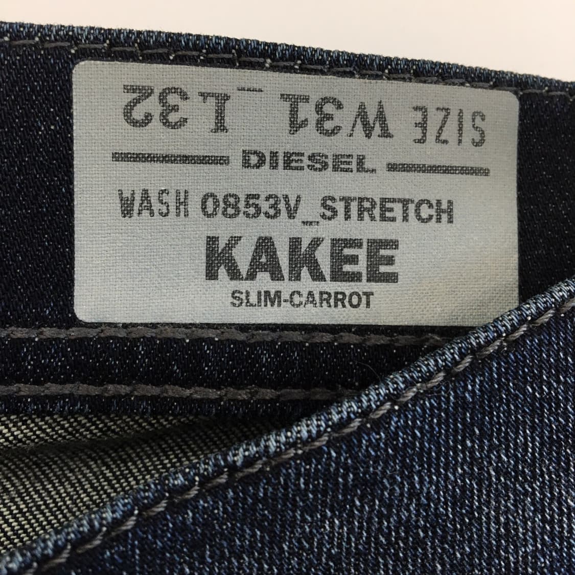 디젤 KAKEE 프리미엄 워싱 데님진 31 인치  상품이미지6