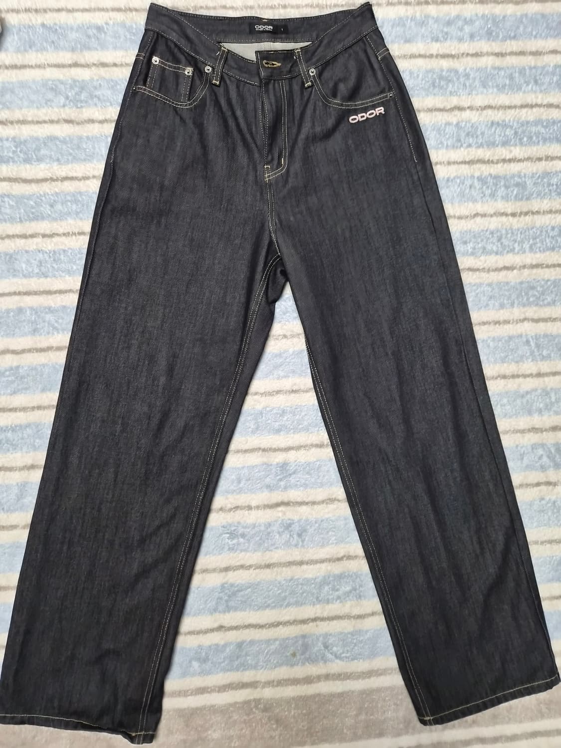 오도어 odor logo drop denim 1size 상품이미지4