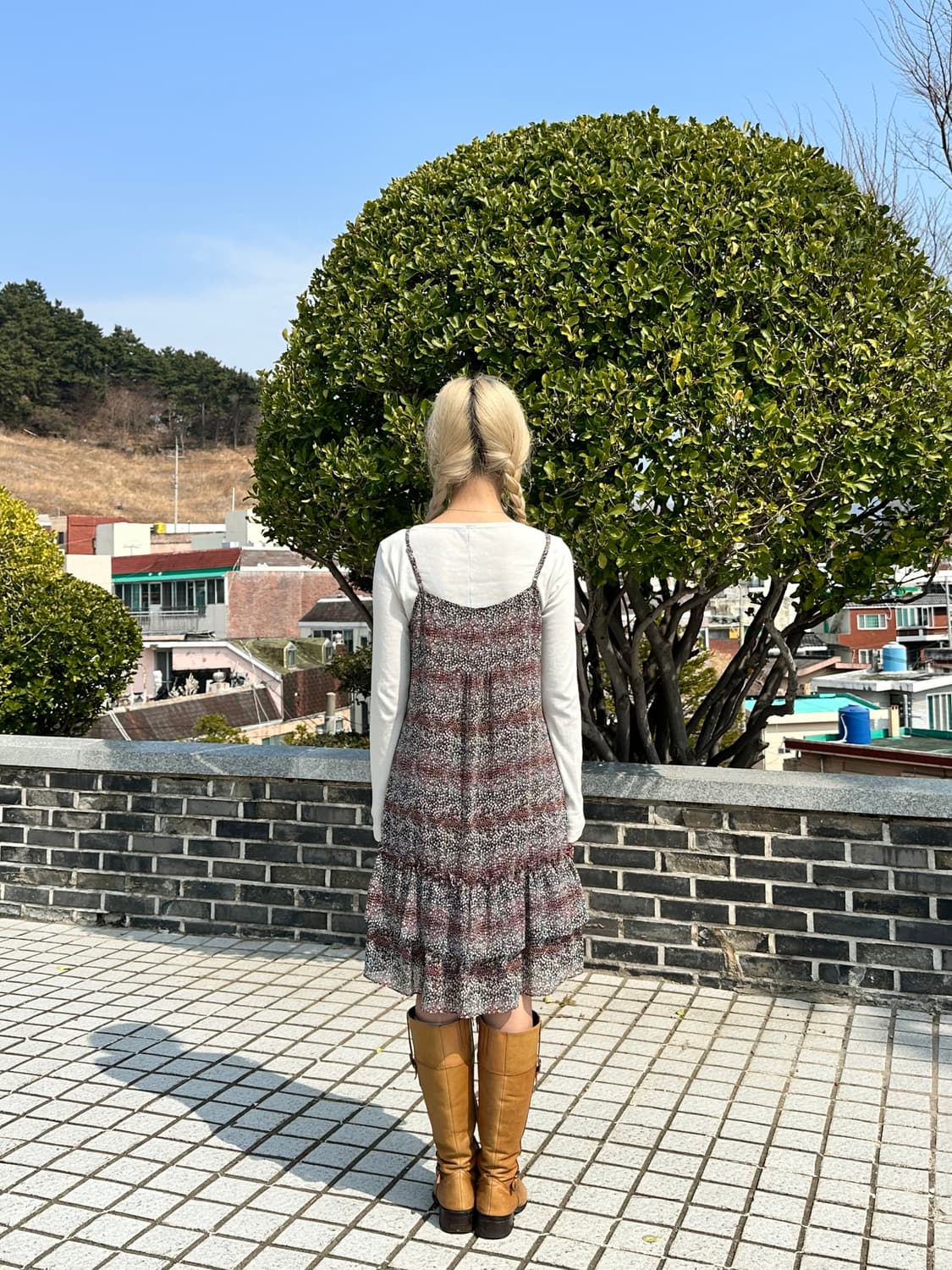 플라워 패턴 원피스 상품이미지4