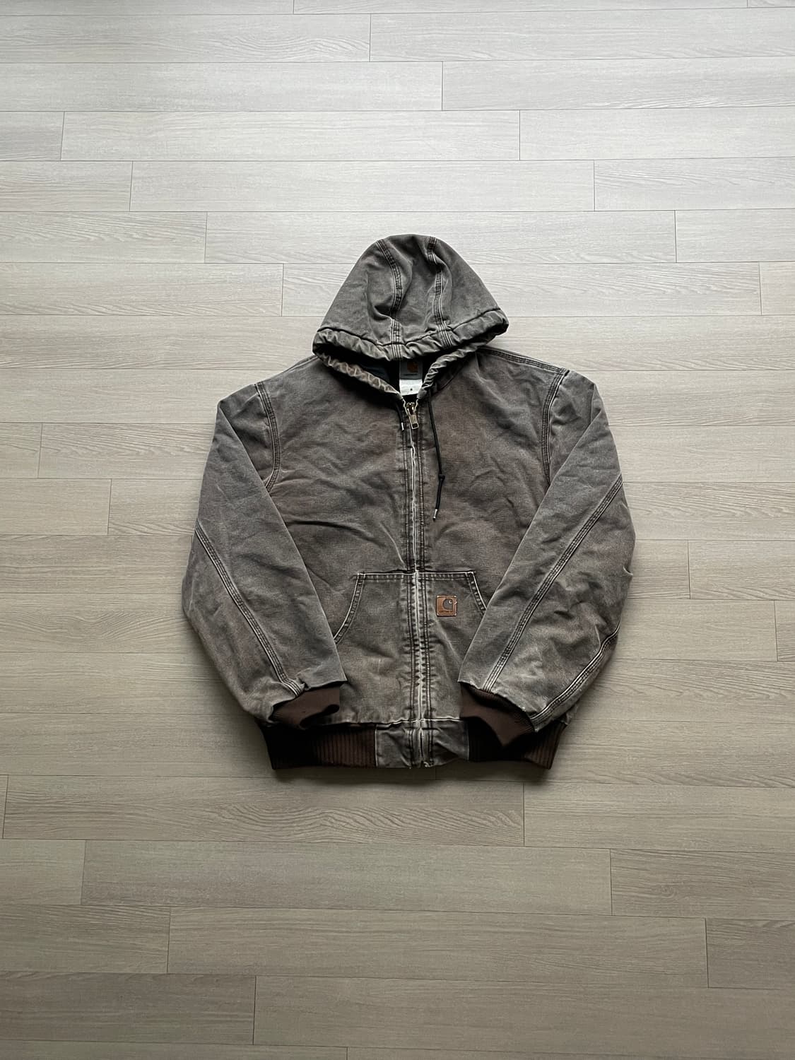 칼하트 J130 CHT 액티브 자켓 샌드스톤 상품이미지1