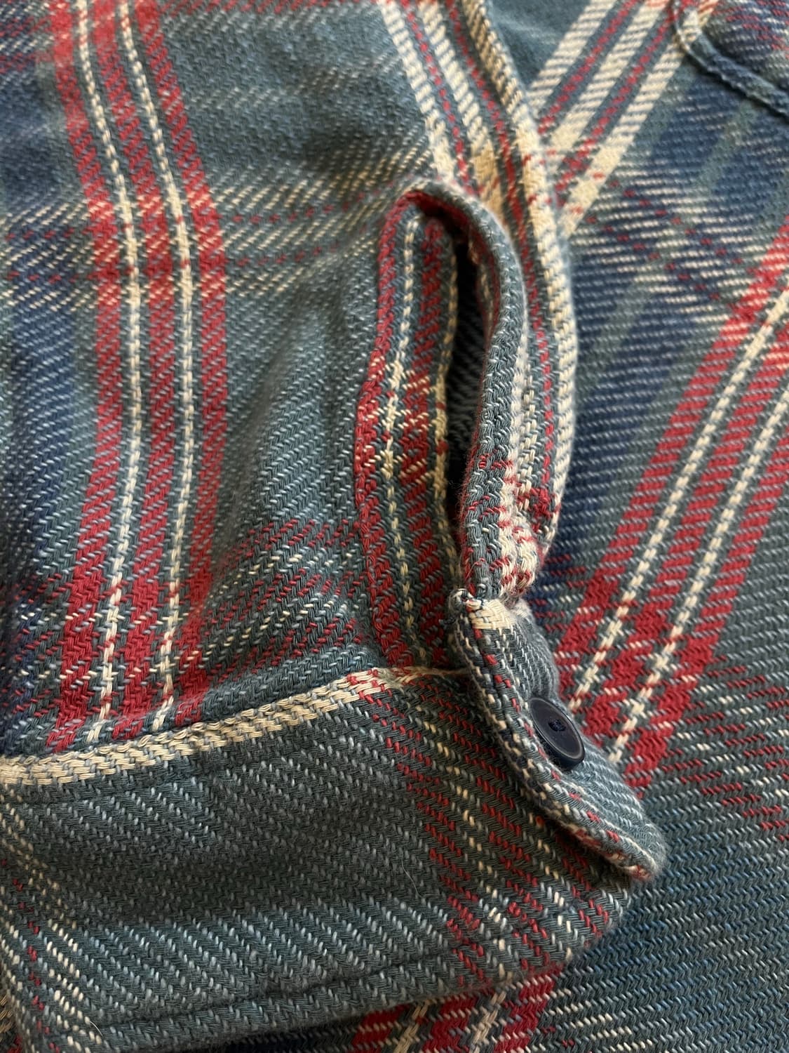 90’s RRL FLANNEL PLAIDS SHIRTS 상품이미지6