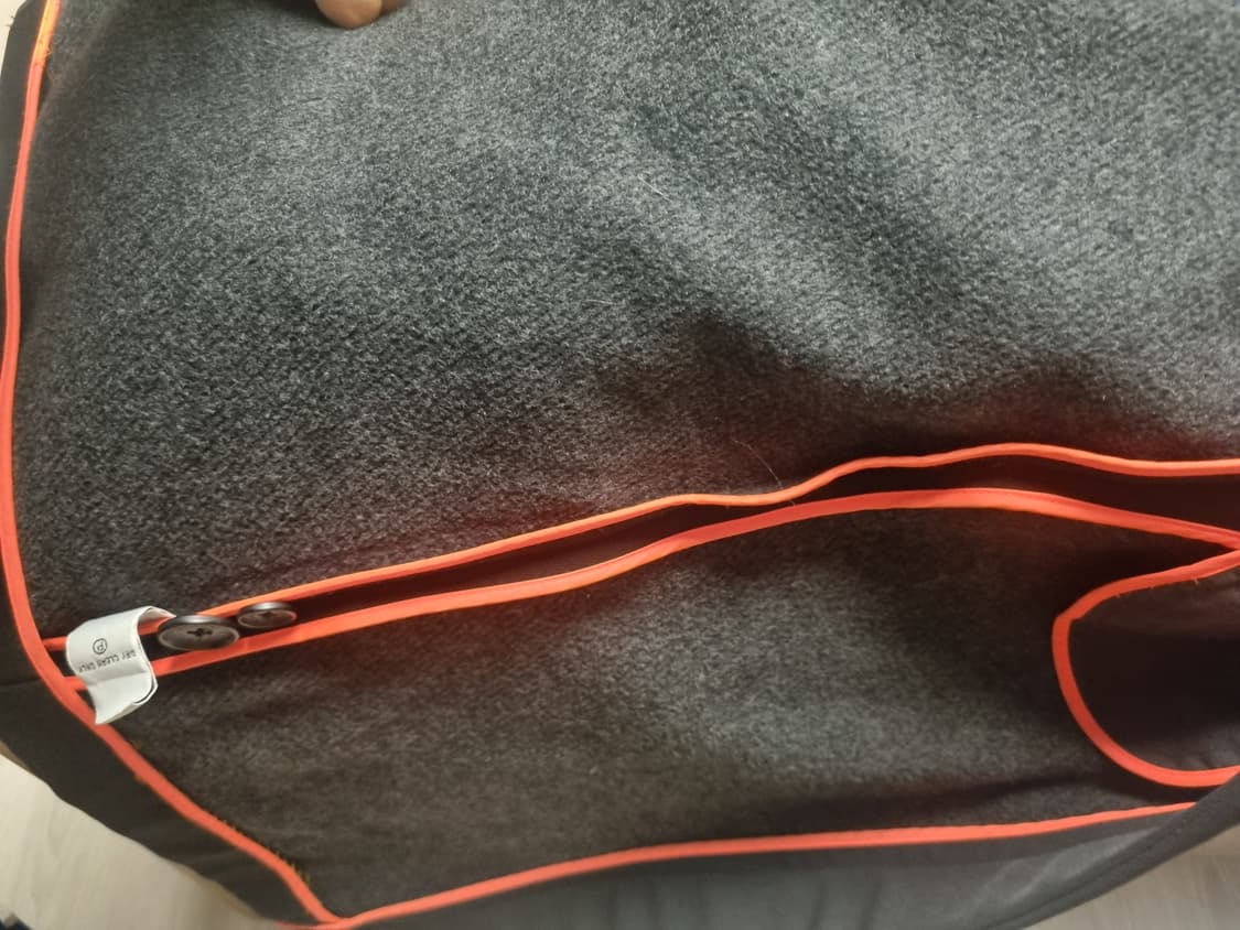 아르마니 익스체인지 코트 블랙 M 상품이미지8