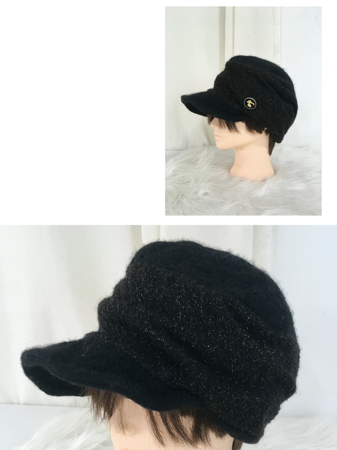 Ca4la 카시라 와이어 드레이프 캡 상품이미지4