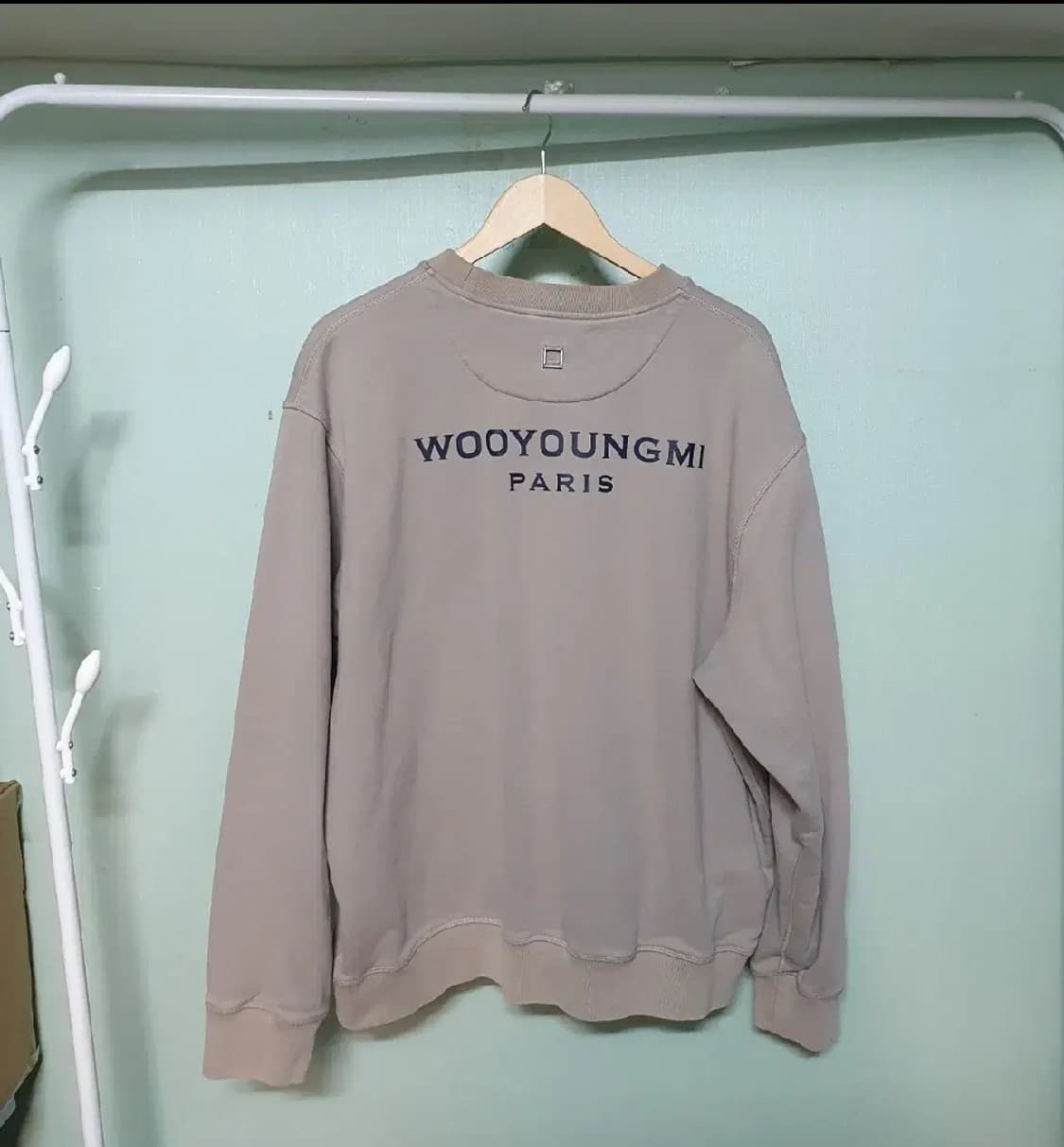 우영미 23년식 백로고 맨투맨 52사이즈 상품이미지7