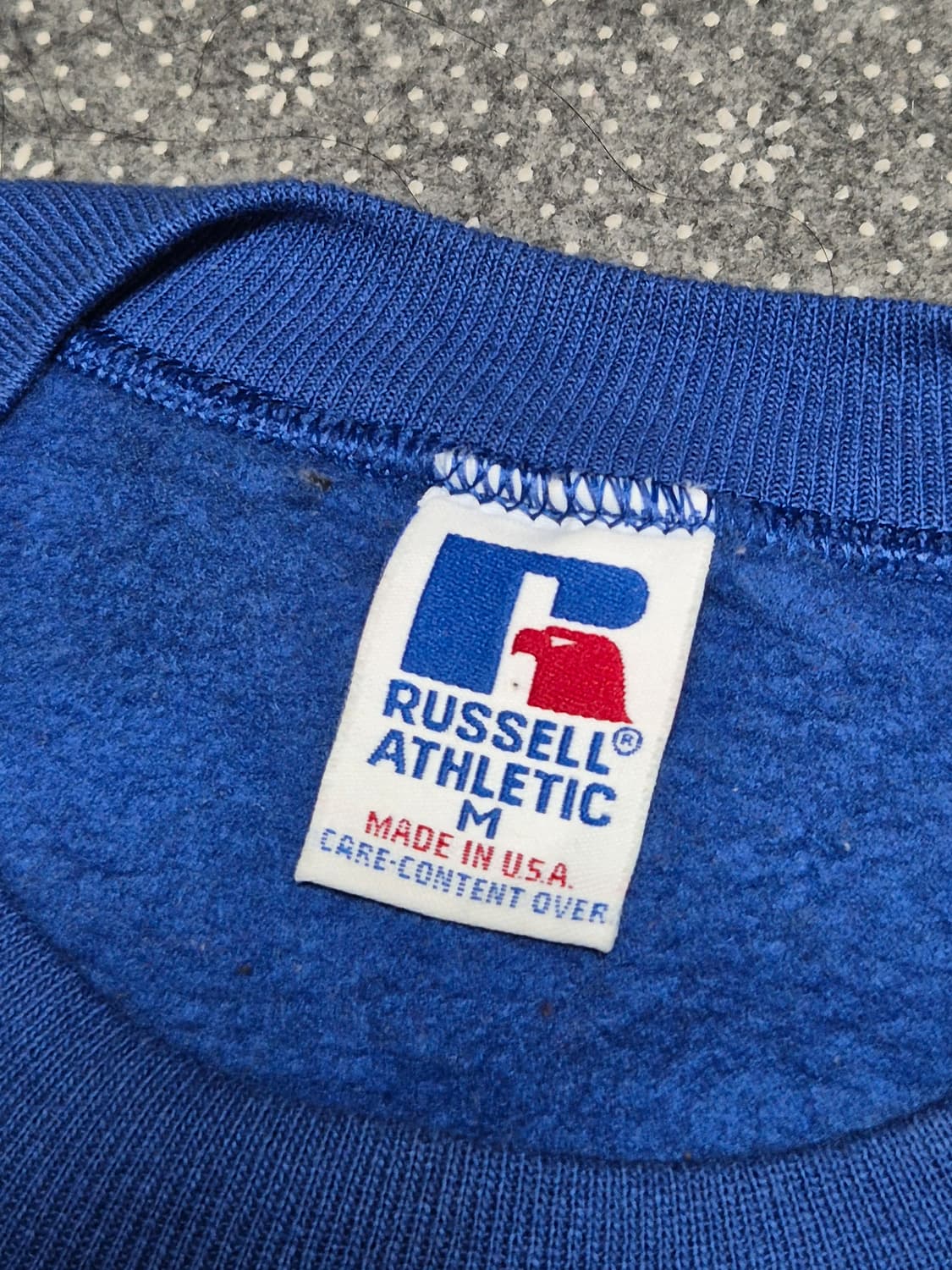 [M] 90s US Made 러셀 블루 스웻 -125 상품이미지3