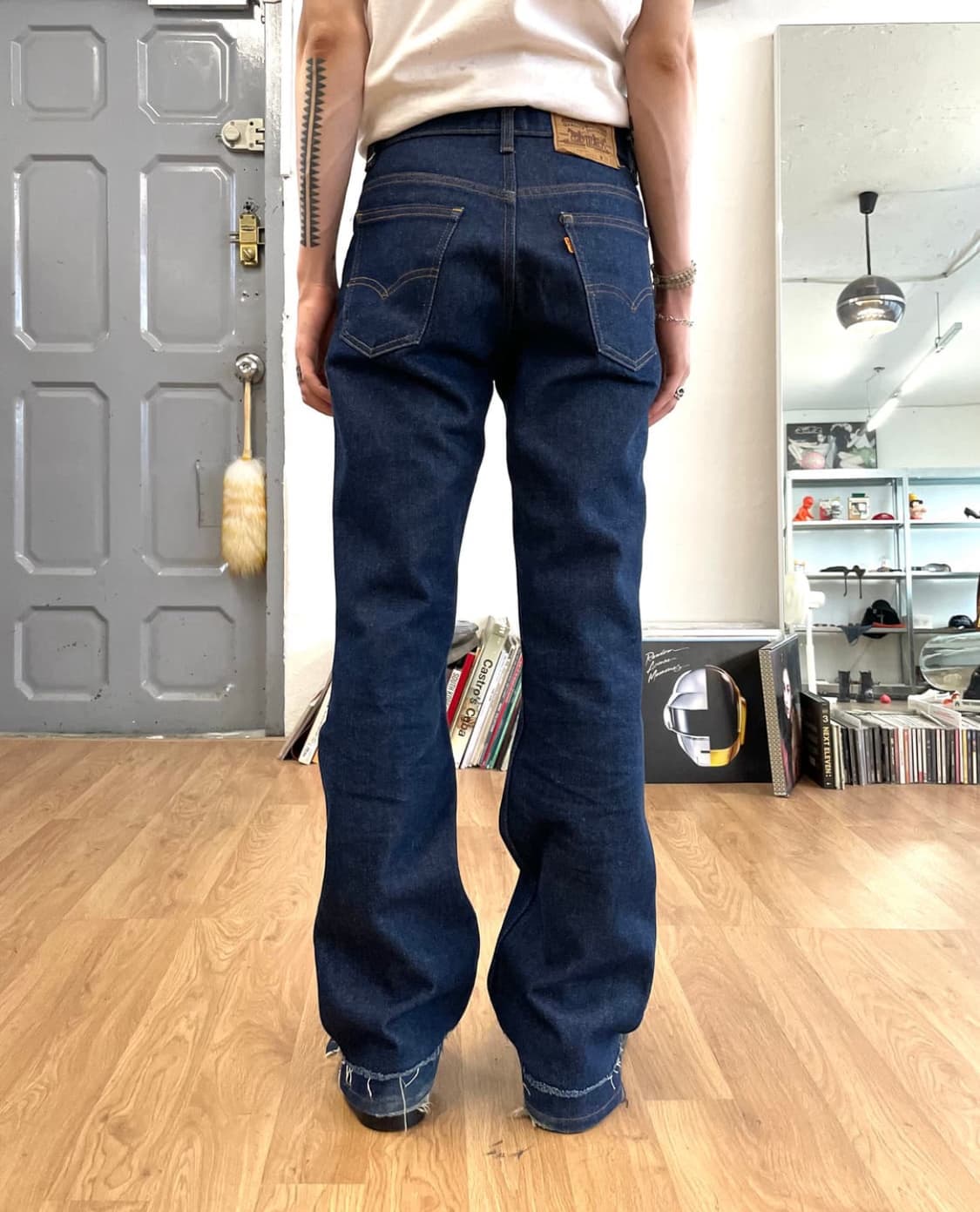 리바이스 80s 오렌지탭 517 플레어핏 데님팬츠 28size 상품이미지2