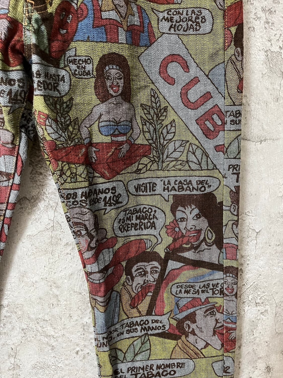 꼼데가르송옴므 2002 cuba 데님 상품이미지6