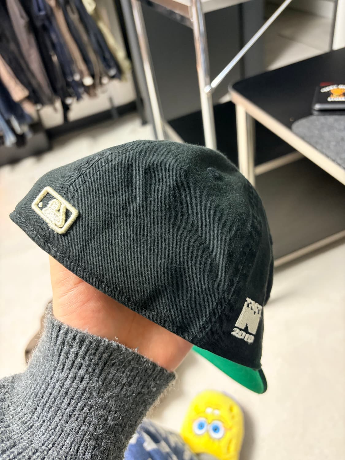 디네댓 뉴에라 59피프티 레트로 크라운캡 블랙 상품이미지4