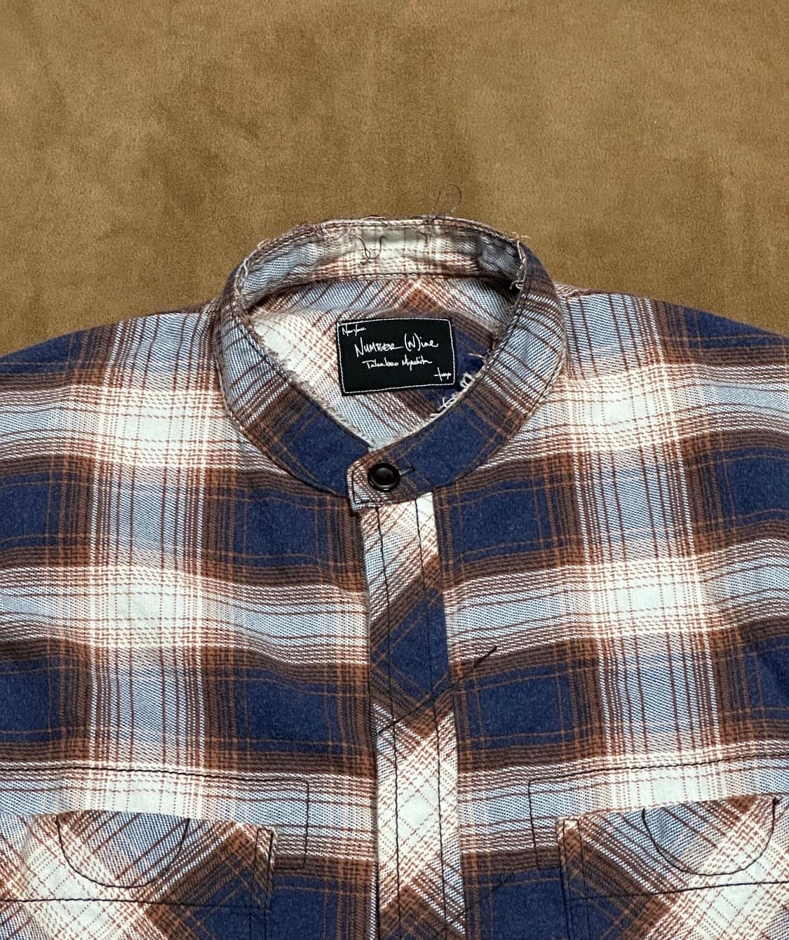 넘버나인 08AW 컷오프 셔츠 상품이미지3