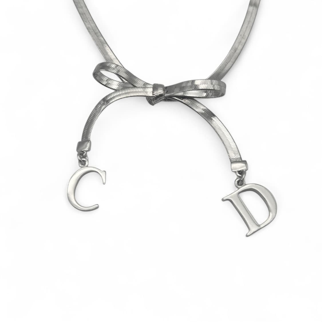 디올 리본 초커 상품이미지2