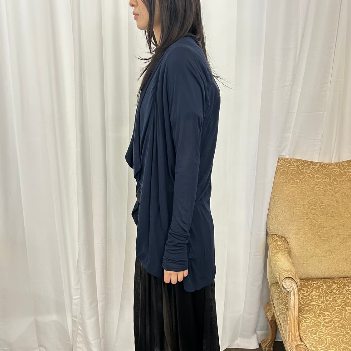 헬무트 랭 드레이프 가디건 상품이미지2