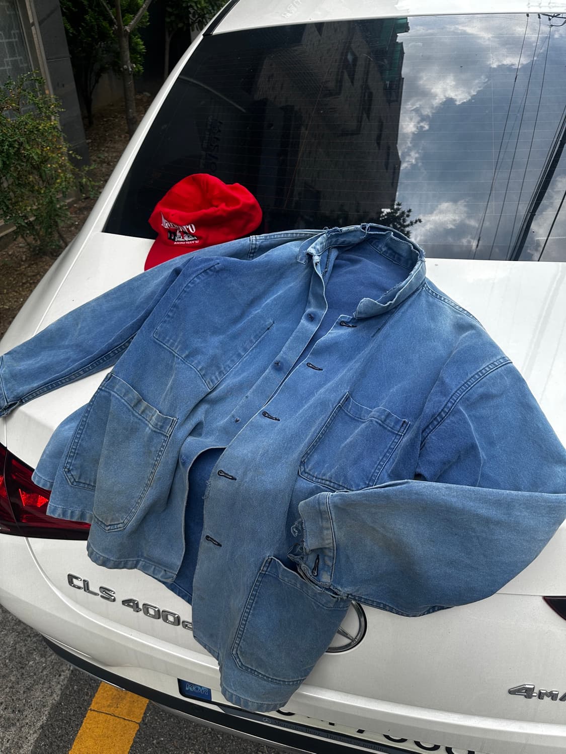 40~60s Vintage French Work Jacket 상품이미지3