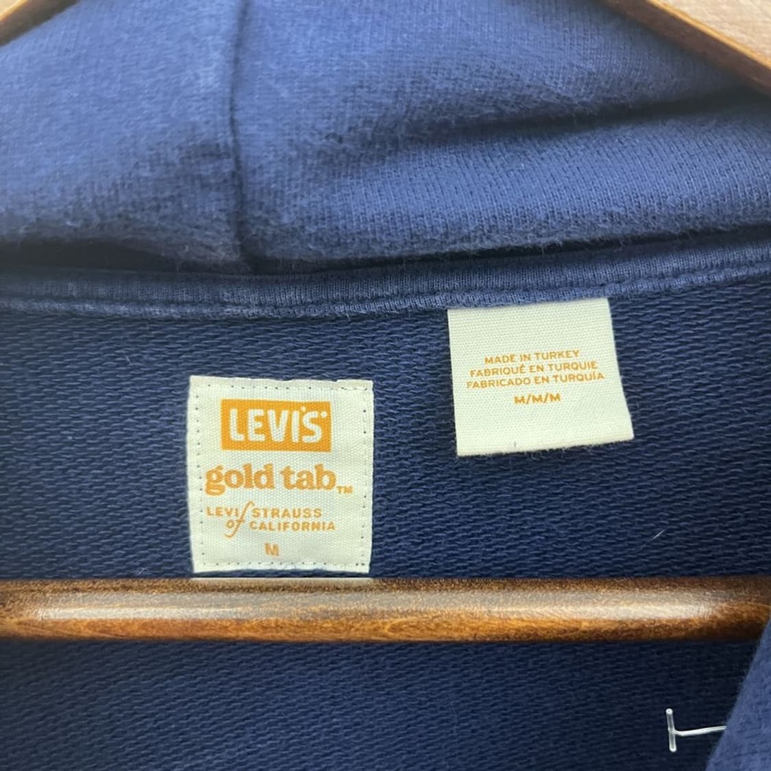 리바이스 골드탭 포레스트 놀스 레트로 빈티지 후드티 M C10513 상품이미지5