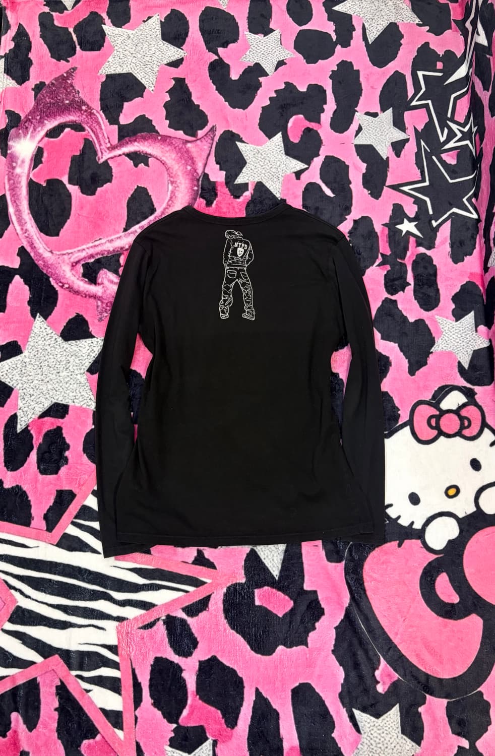 Y2K NY Graphic lettering Long Sleeve 상품이미지2