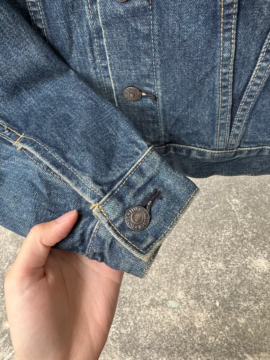 90‘s 리바이스 3rd 3세대 데님자켓 상품이미지5
