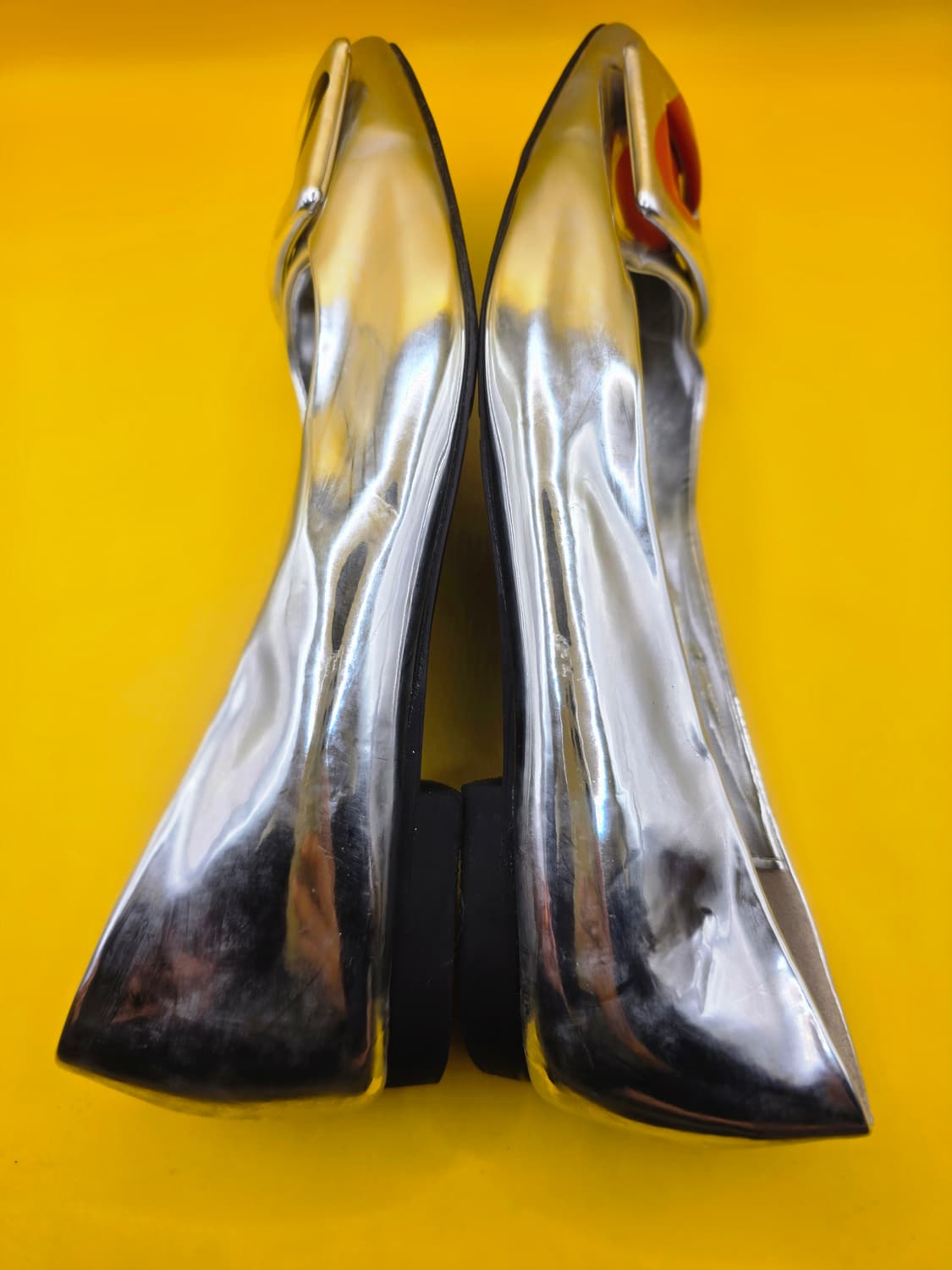 CHOK SEOULISTA 실버 하트 플랫 240 상품이미지4