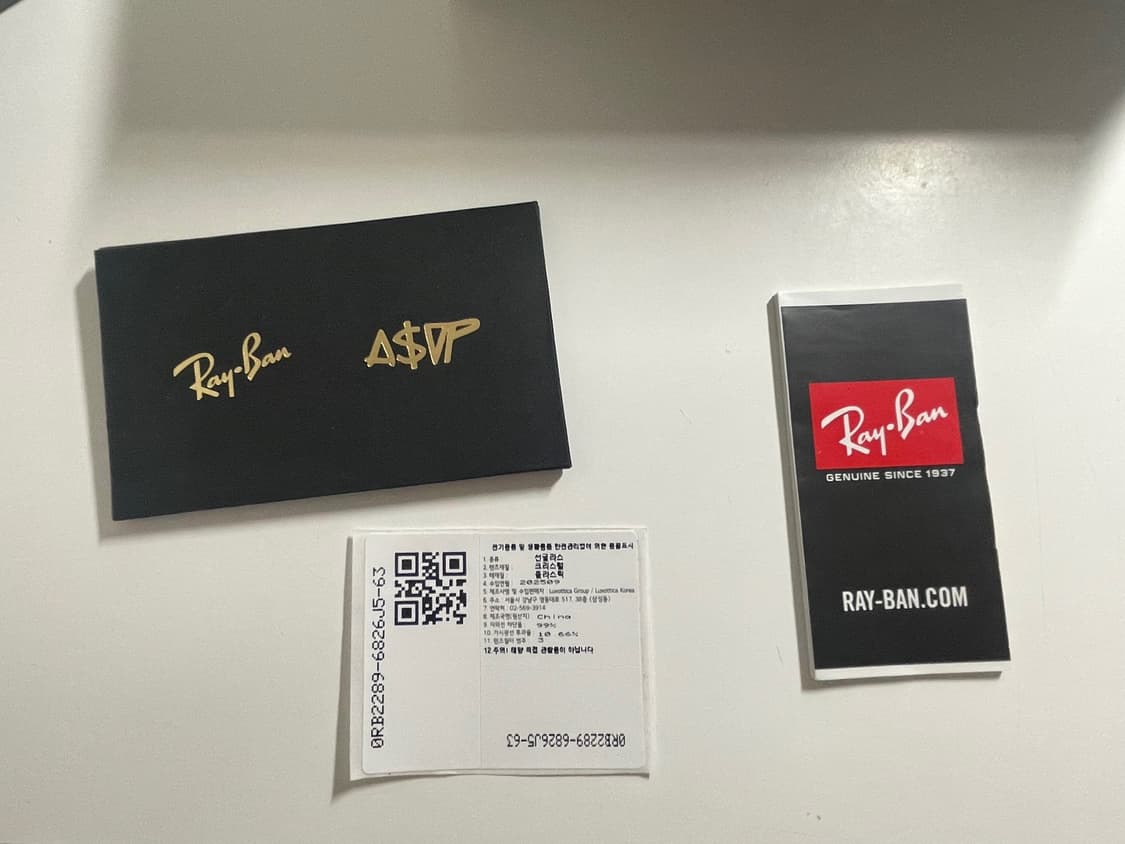 레이벤 메가 발로라마 awge 에이셉라키 콜라보 상품이미지3