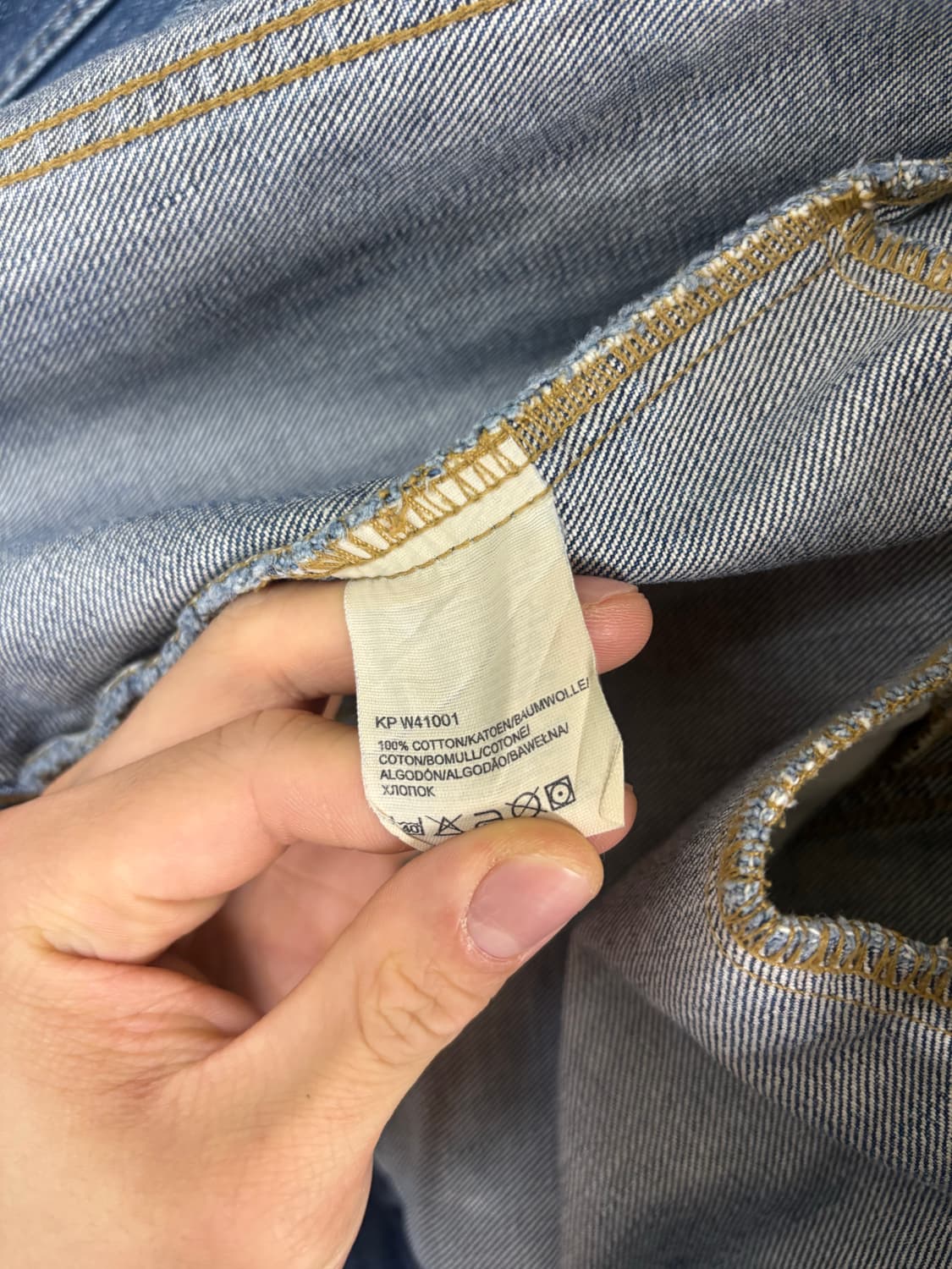 랭글러 데님자켓 청자켓 L 상품이미지5