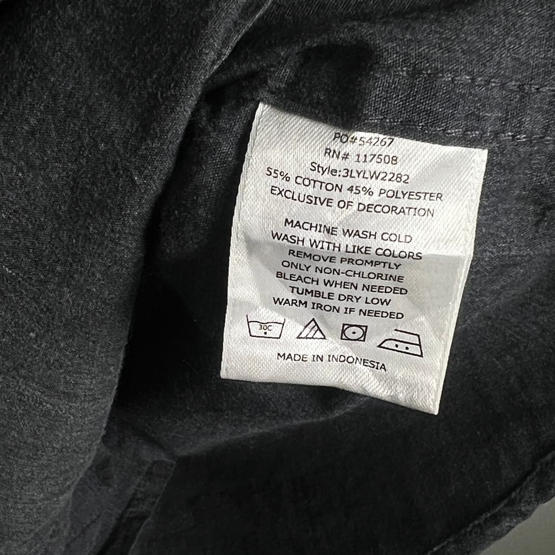 리바이스 바스토우 블랙 웨스턴 데님 셔츠 L 상품이미지9