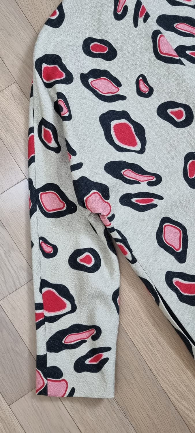 MSGM 애니멀 프린트 롱 코트 M _ 여성 상품이미지7