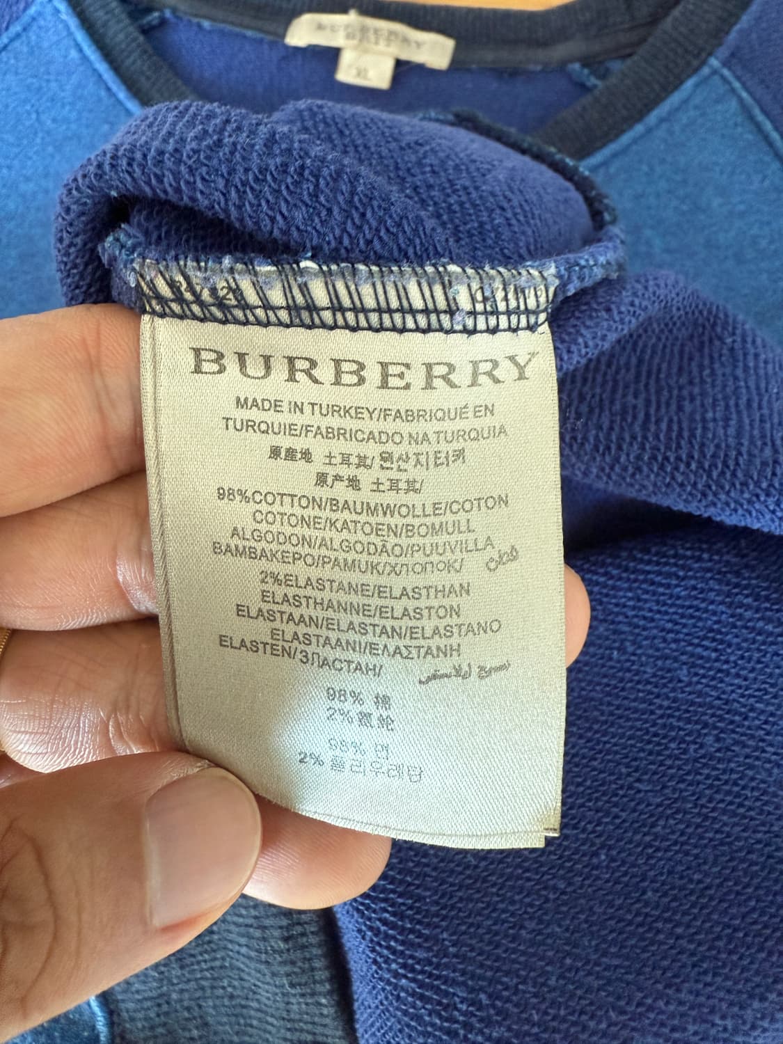 버버리(BURBERRY) 브릿 나그랑 맨투맨 상품이미지6