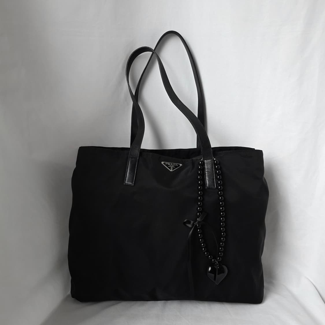 [정품 PRADA] 프라다 포코노 나일론 쇼퍼백 숄더백 라지 상품이미지1