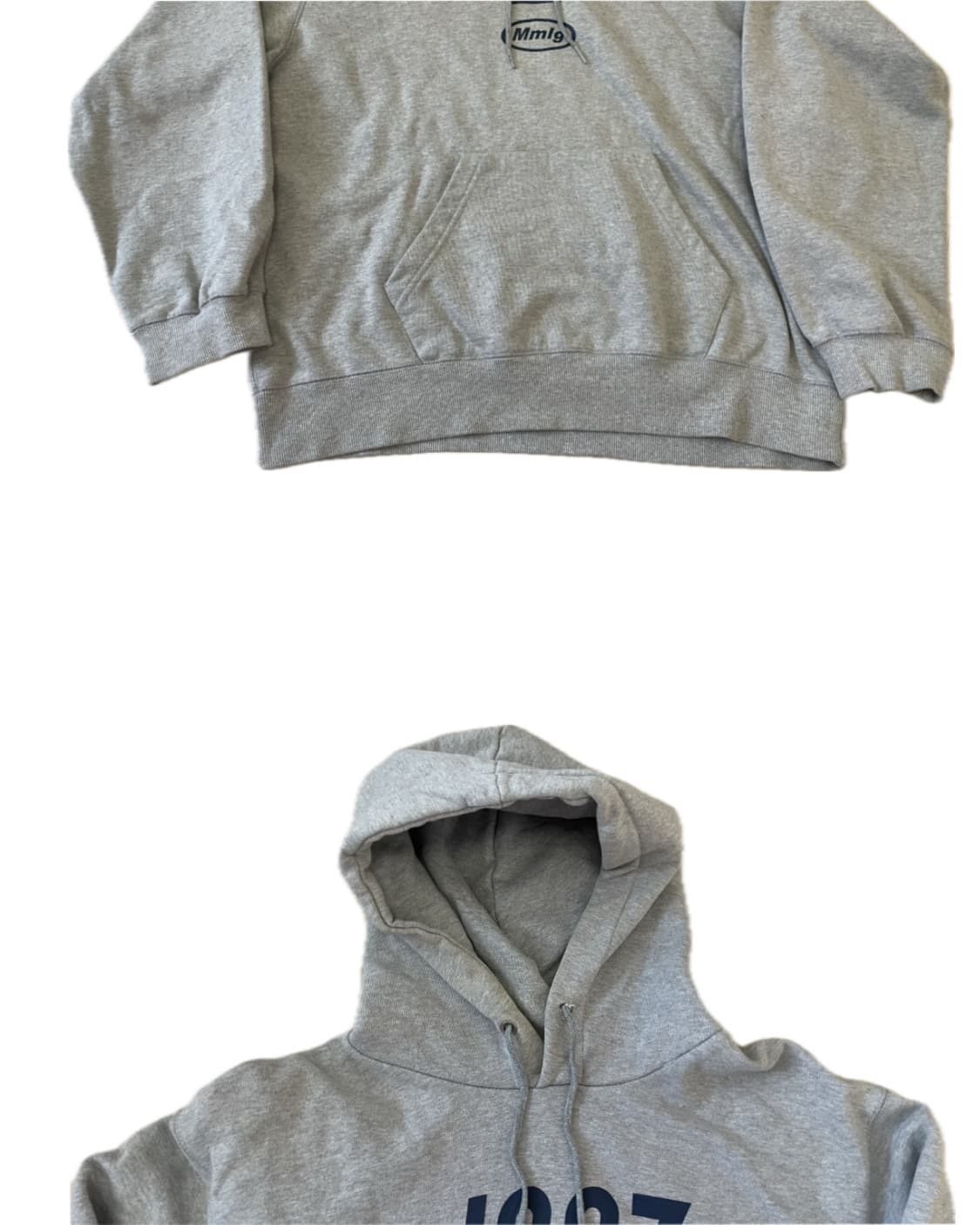 mmlg 1987 회색 후드티 S 상품이미지2