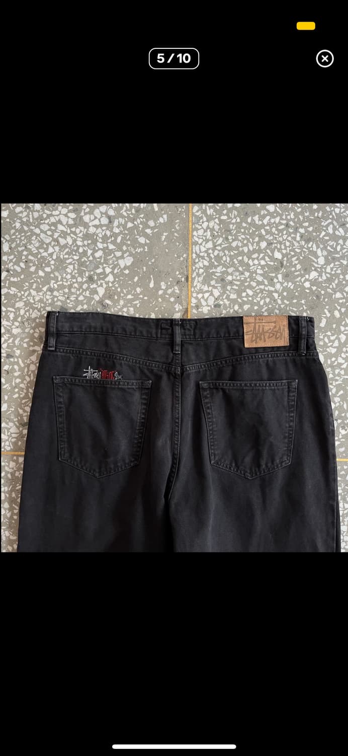 스투시 big ol jean 블랙 상품이미지5