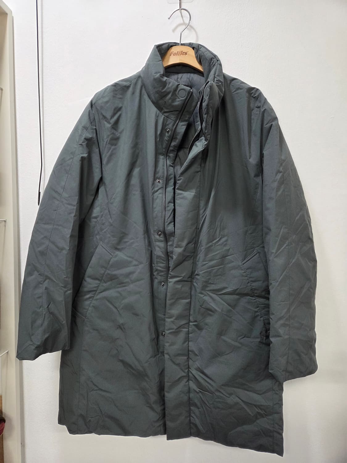 ZIOZIA 지오지아 구스다운 롱패딩코트 맥코트 헨리코트 100 상품이미지1