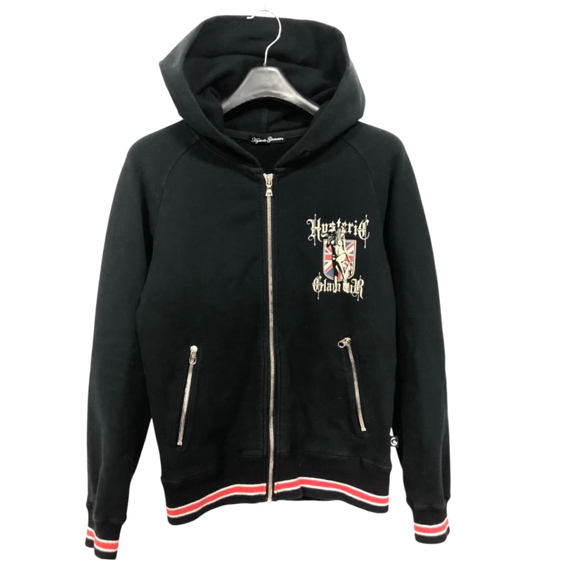 히스테릭 글래머 섹시핏 영국맛프린팅 후드집업 상품이미지1