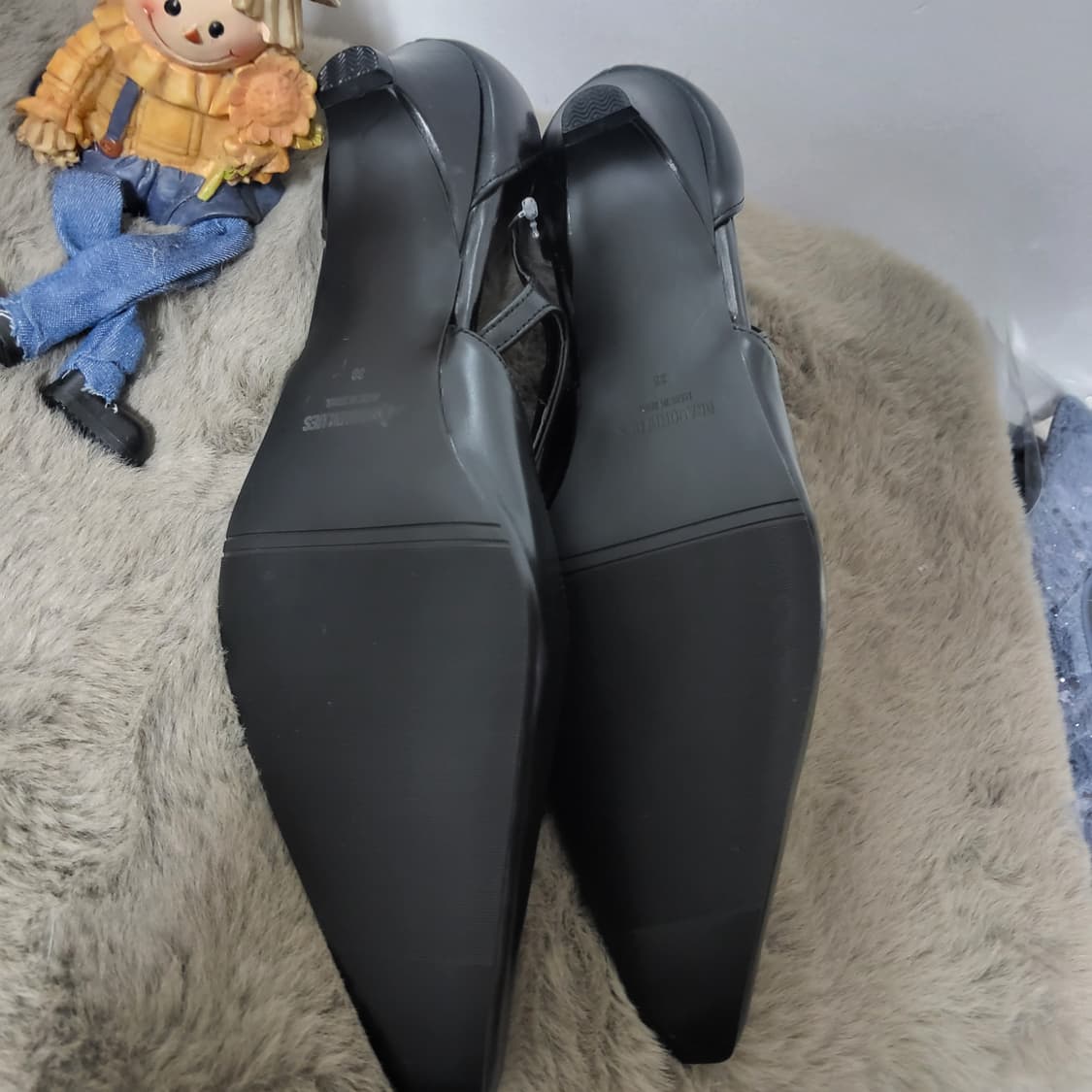 새상품 orr 오르 드레곤블루스 펌프스 플랫 슬링백 38 250 상품이미지4