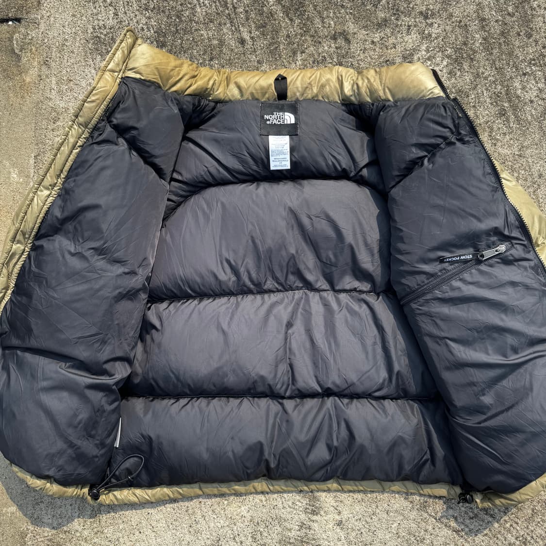 [L] 노스페이스 센터로고 700 눕시 패딩 자켓 상품이미지3