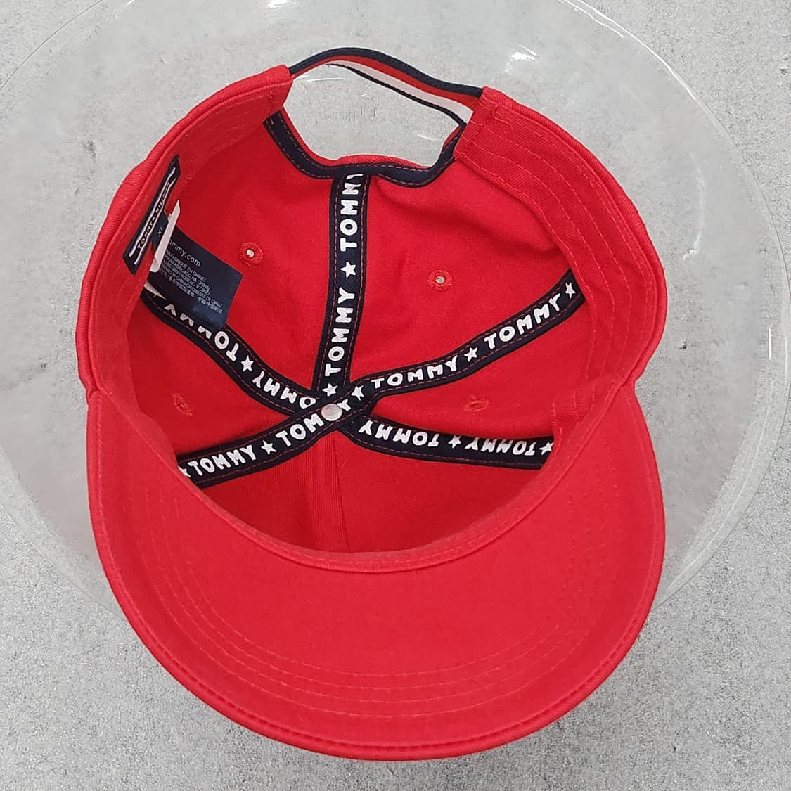 타미힐피거 볼캡 레드 XL사이즈,59CM 상품이미지6