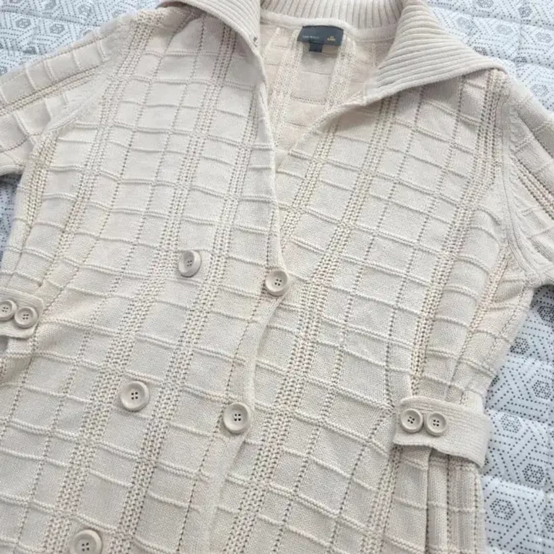 펜디 FENDI 롱 니트 가디건 아이보리 ~66 상품이미지3