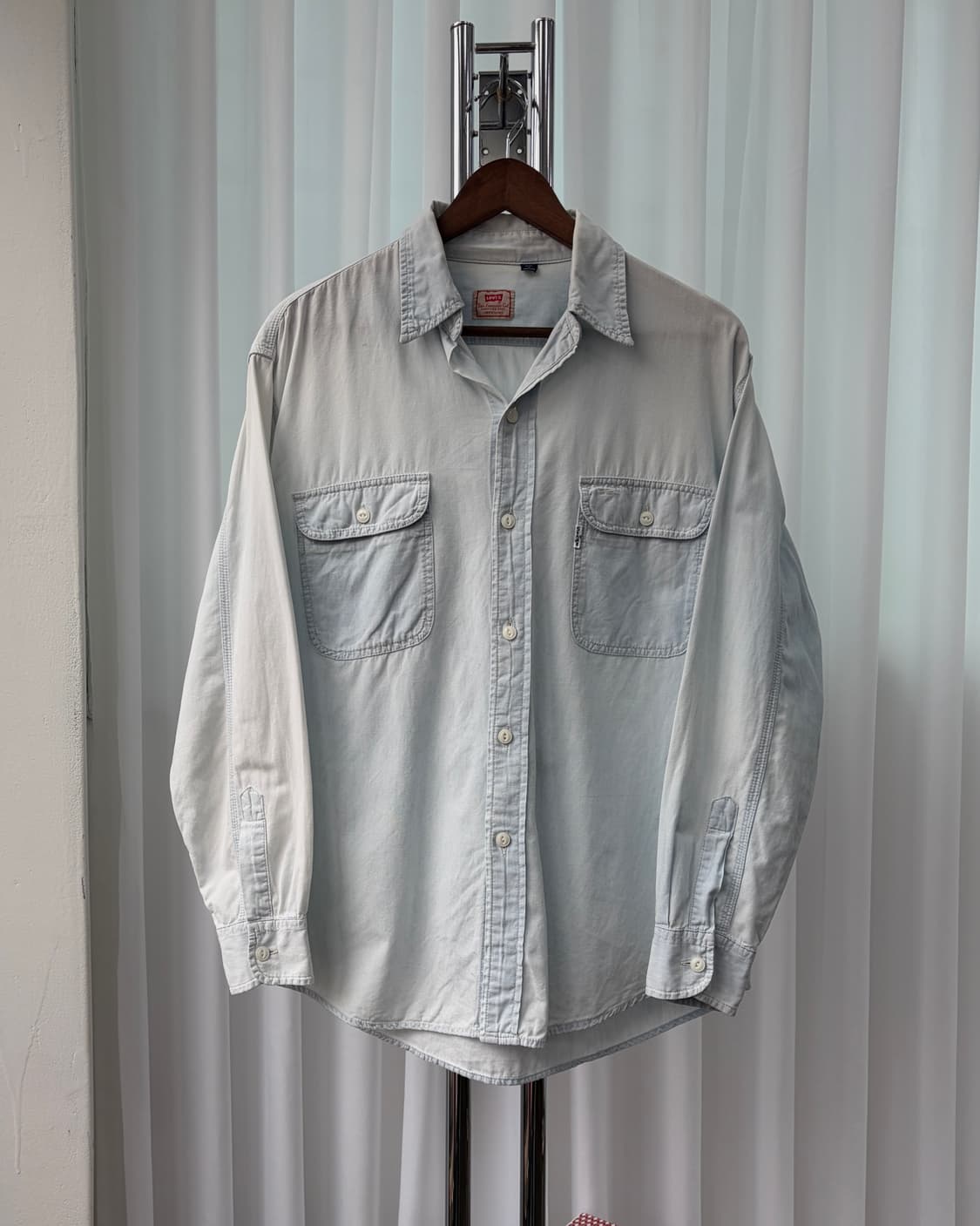 [M]리바이스 Levi's 화이트탭 썸머 샴브레이 셔츠 상품이미지3