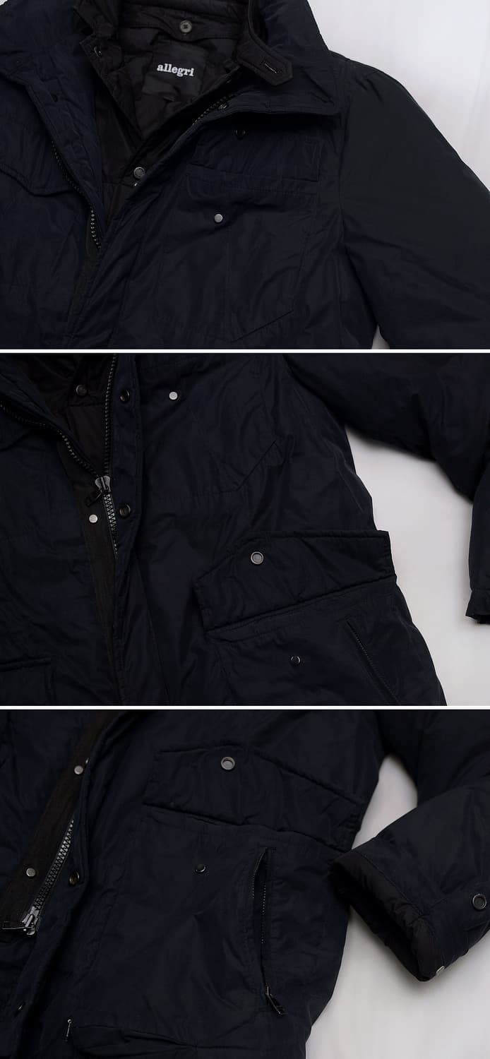알레그리 투인원 디테처블 유러피안 구스다운 야상 패딩 (100+) 상품이미지8