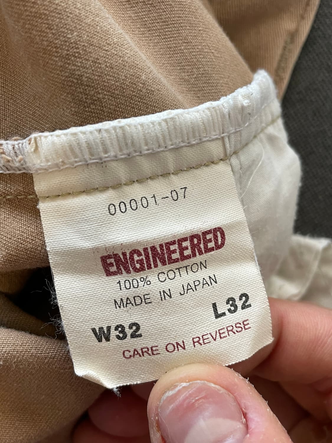 리바이스 엔지니어드 진스 베이지 팬츠 상품이미지5
