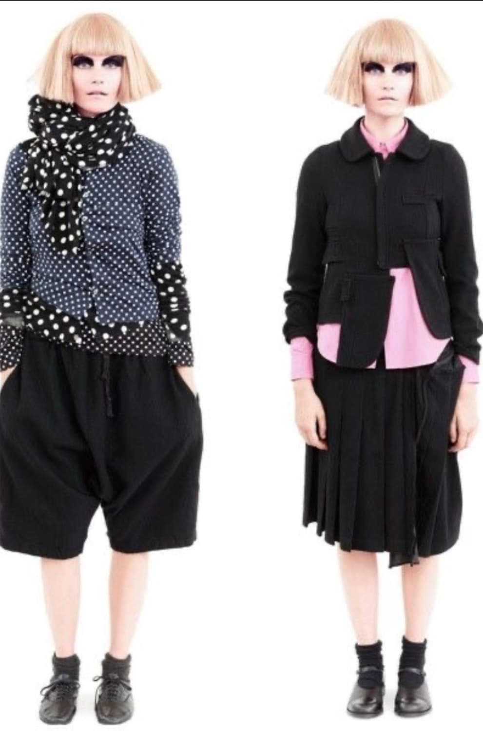 꼼데가르송 x h&m 핑크셔츠 상품이미지9