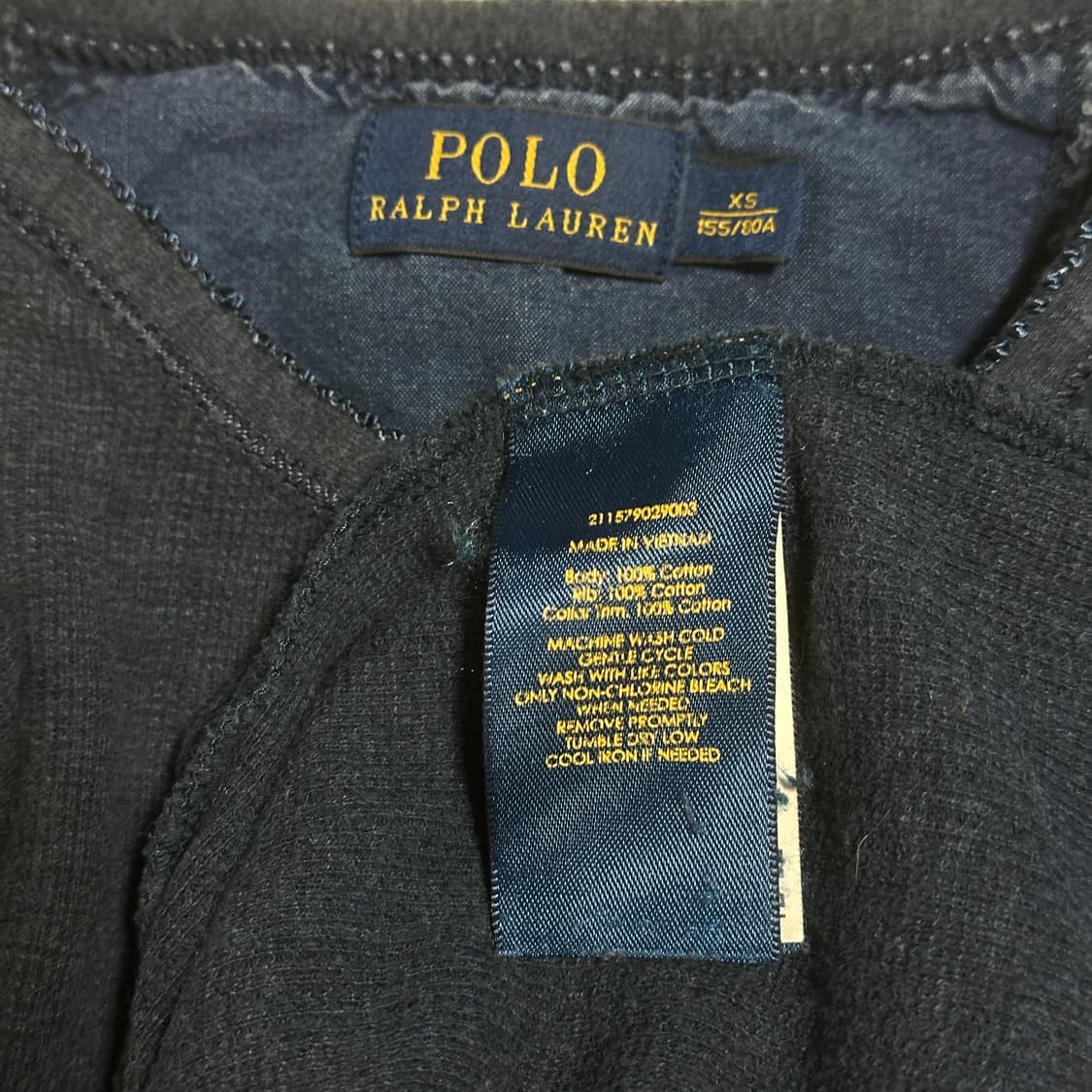 폴로 랄프 로렌 헨리넥 롱슬리브 상품이미지6