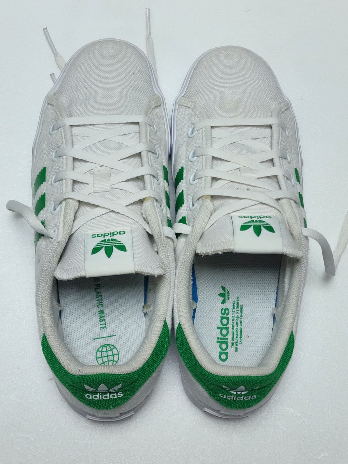 아디다스 Adicourt 흰/녹 스니커즈 235mm 상품이미지4
