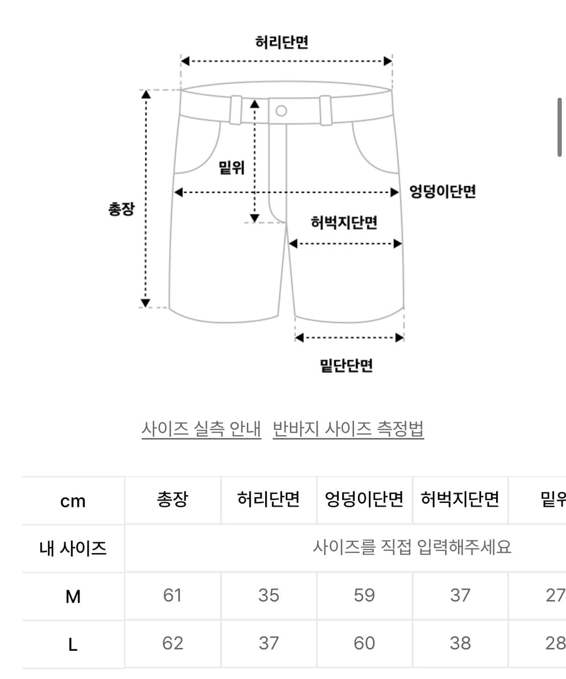 논플로어 프라그먼츠 버뮤다 팬츠 상품이미지4