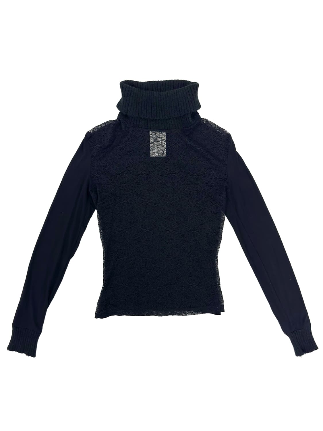 Dolce&Gabbana  Lace Turtleneck Top/ 38 상품이미지1