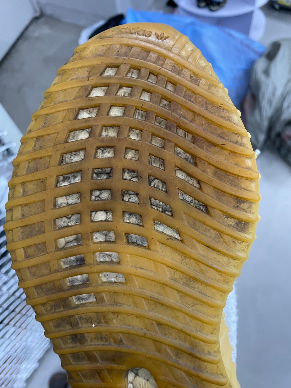 아디다스 이지 부스트 350 크림 트리플 화이트 260 (gr-4351) 상품이미지10