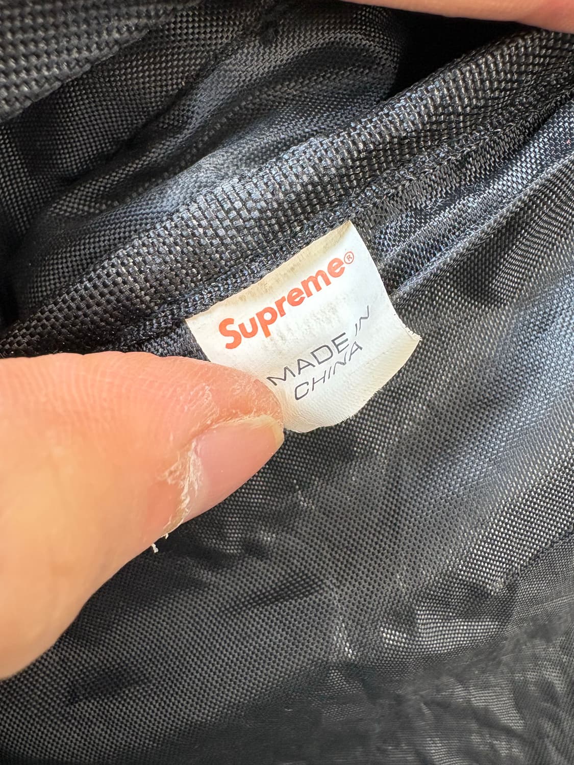 Supreme 슈프림 18ss 코듀라 백팩 블랙 상품이미지9