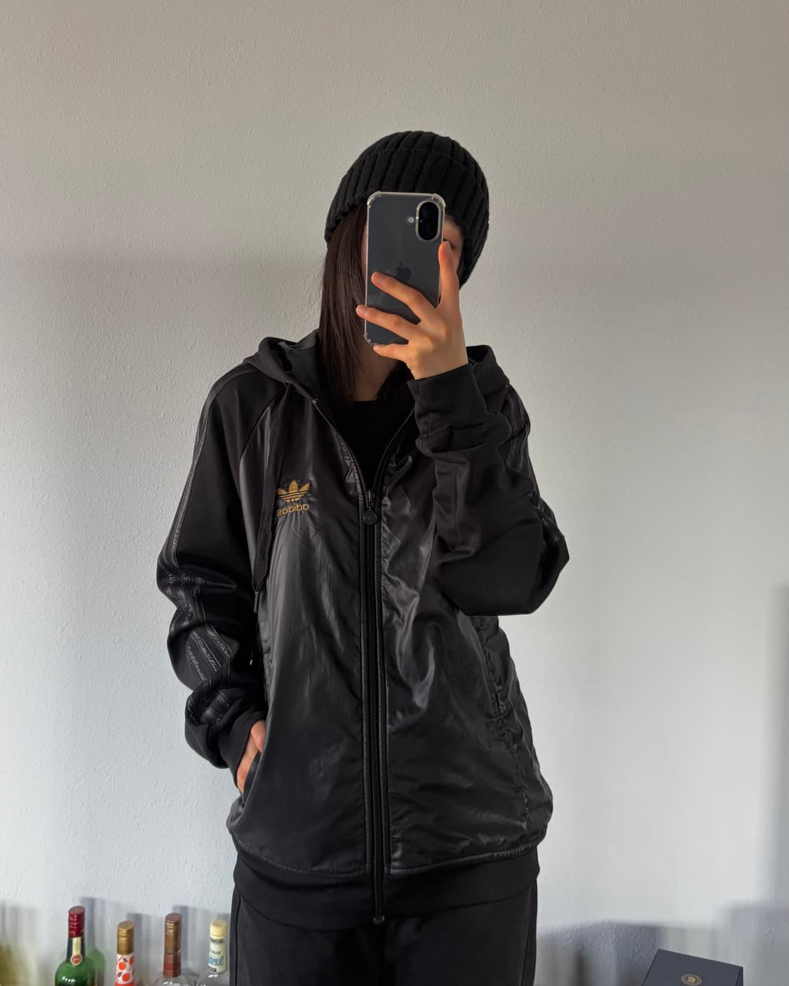 [L]아디다스 트레포일 후드 검골 트랙탑 져지 상품이미지2