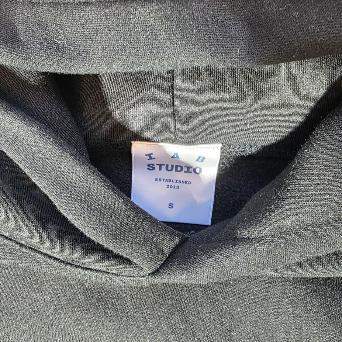 [S]IAB STUDIO 아이앱 스튜디오 후드 블랙 화이트 상품이미지5