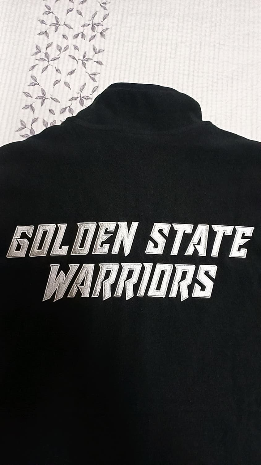 NBA 골든스테이트 플리스 실측110 가슴62 기장77 상품이미지5