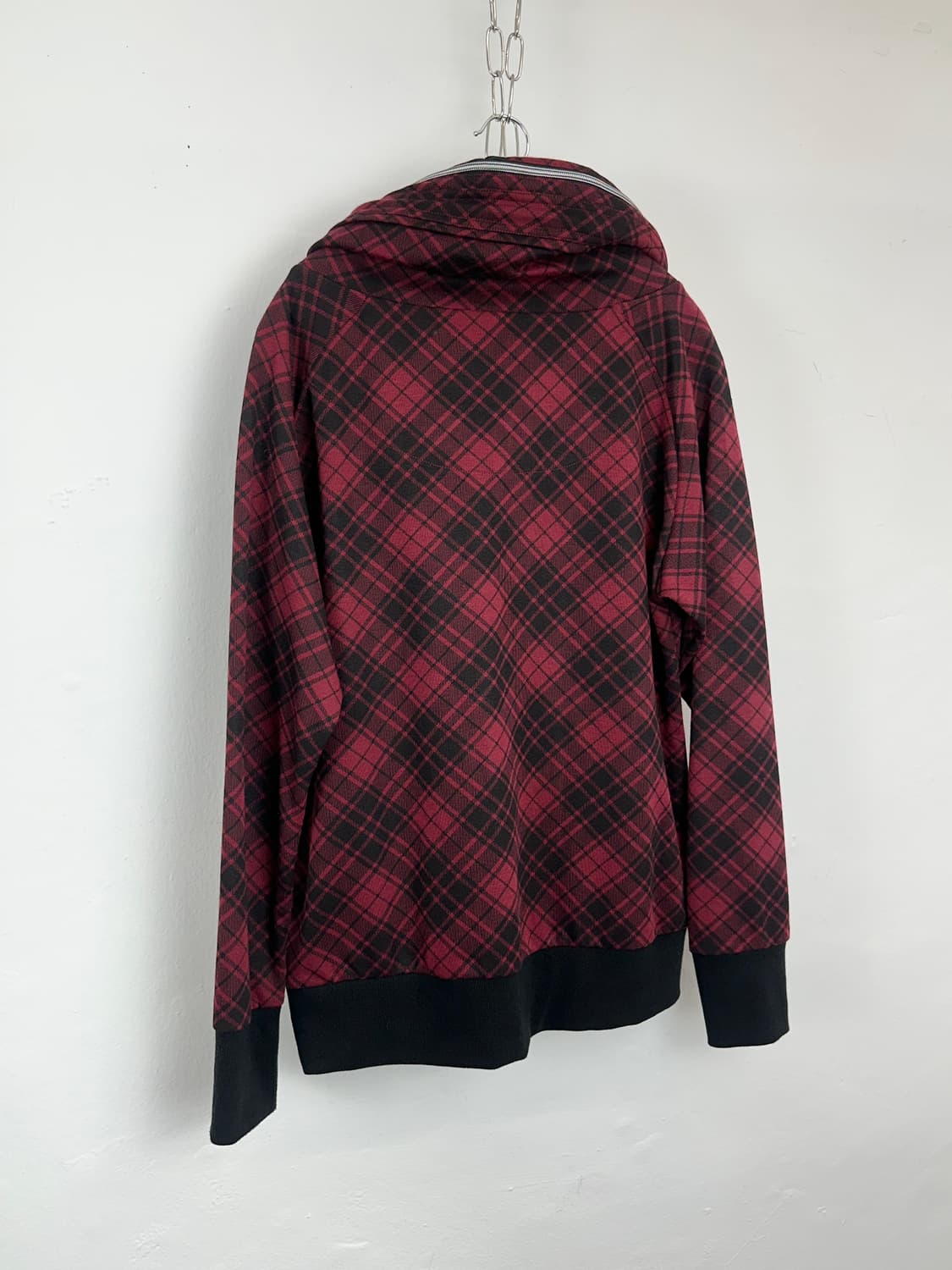 Plus 0ne Bono Check High Neck 2way Zip U 상품이미지9