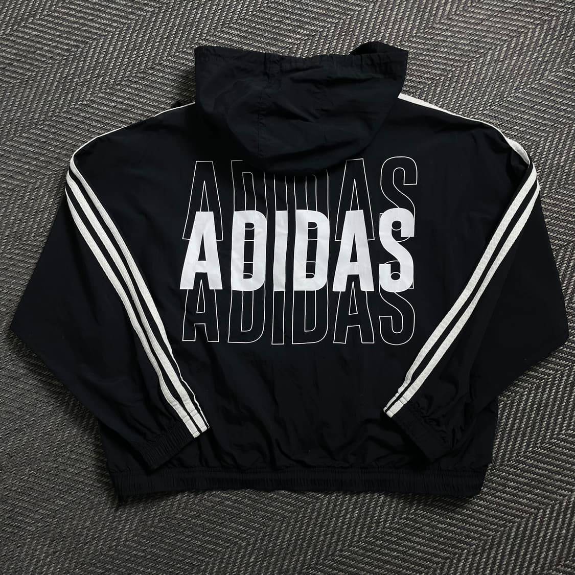 아디다스 신형 박시핏 빅로고 바람막이y 4498 상품이미지2