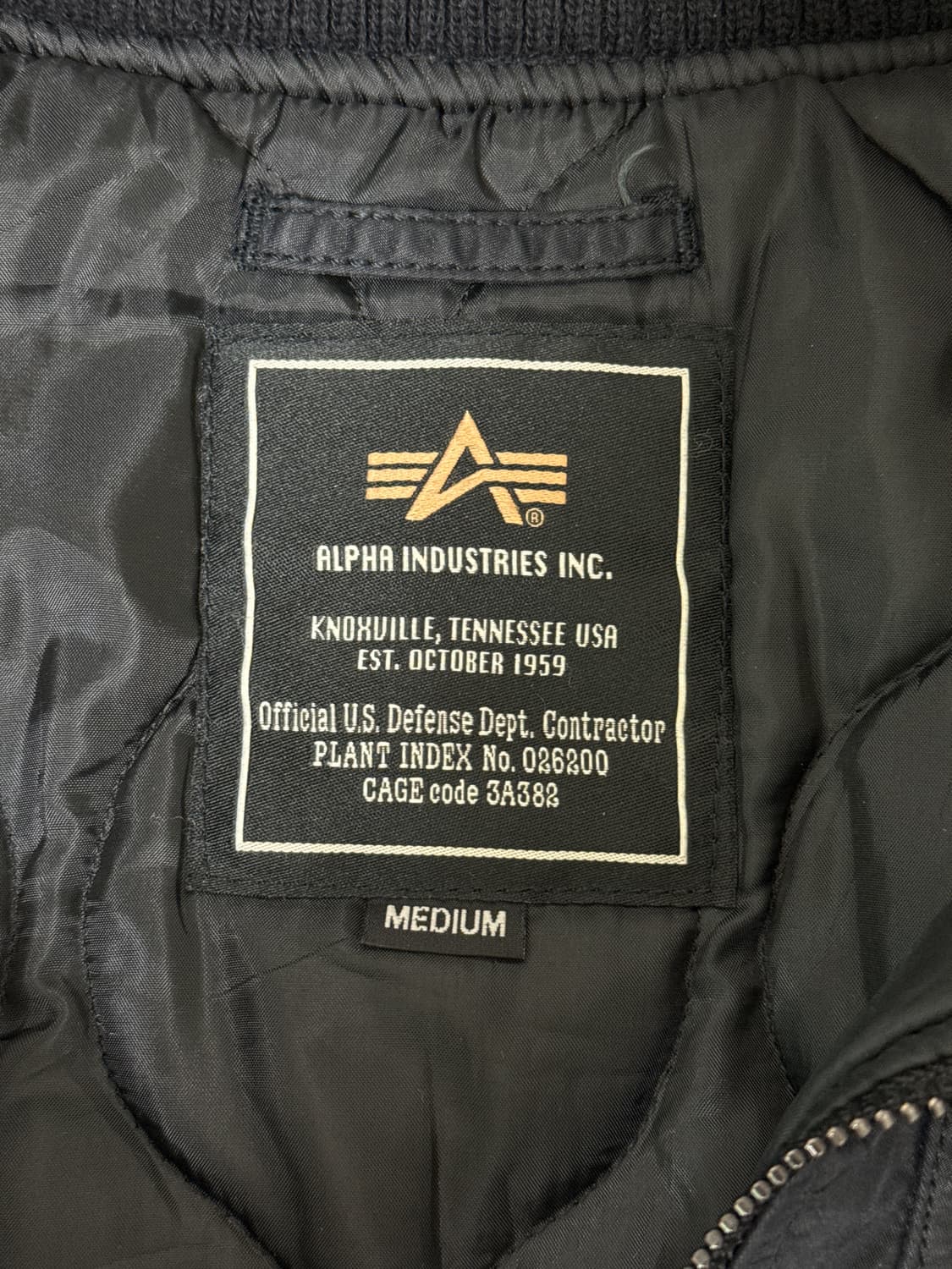 알파인더스트릿 ma-1 항공 점퍼 상품이미지2